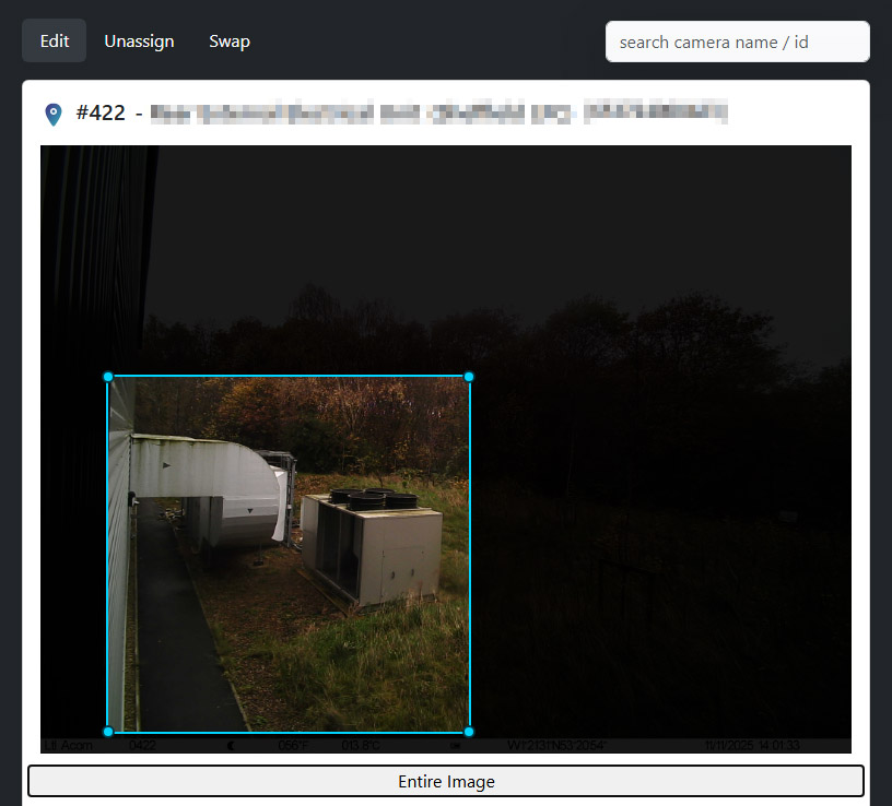 region-of-interest rollout for camsafe